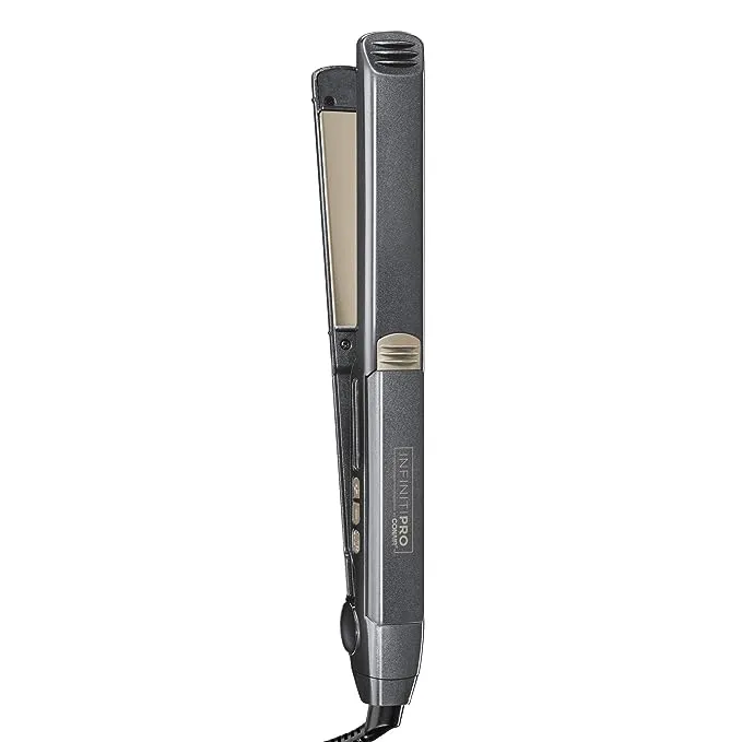 INFINITIPRO BY CONAIR Tourmaline Ceramic Flat Iron, 1-inch