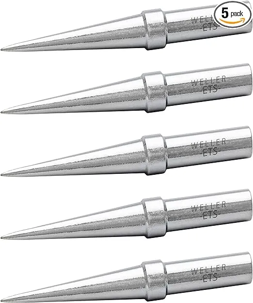 Weller et Series Soldering Tip Set of 5