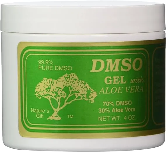 DMSO Gel with Aloe Vera - 4 oz jar