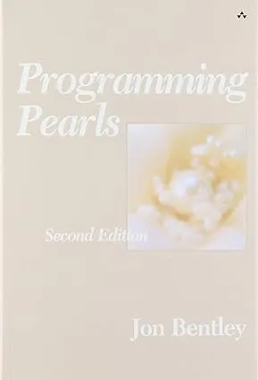 Programming Pearls