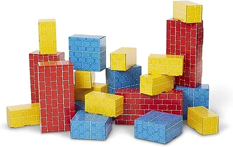 Melissa & Doug Deluxe Jumbo Cardboard Blocks