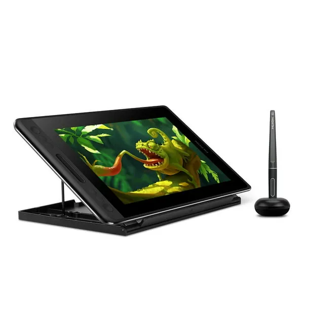 Huion KAMVAS Pro 12 Drawing Tablet with Screen Graphics Drawing Monitor Full-Laminated Pen Display with Battery-Free Pen and Adjustable Stand 8192 Pen Pressure(GT-116)