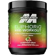 MuscleTech, EuphoriQ Pre-Workout, Watermelon Candy