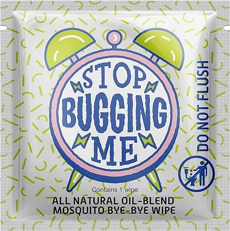 LA Fresh Mosquito Repellent Wipes - Long Lasting Bug Repellent Wipes, Pack of 200 Natural Insect Repellent Wipes