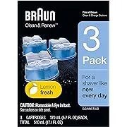 Braun Clean & Renew Cleaner Cartridge - 3 count