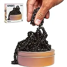 Speks Crags Ferrite Putty | Over 1,000 Smooth Ferrite Stones in a Metal Tin | Fun Fidget Toys for Adults and Desk Toys for Office | Pink Gradient, 300g