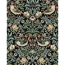 NextWall Aves Garden Peel and Stick Wallpaper (Midnight Blue)