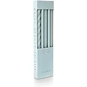 ILLUME Beautifully Done Unscented Assorted Candle Tapers 3-Pack, Powder BlueILLUME Beautifully Done Unscented Assorted Candle…