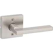 Kwikset 788 Halifax Reversible Dummy Lever Door Handle Set in Satin Nickel