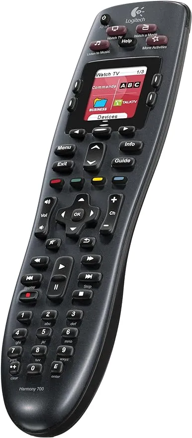 Logitech Harmony 700 Rechargeable Remote with Color Screen (Discontinued by ...