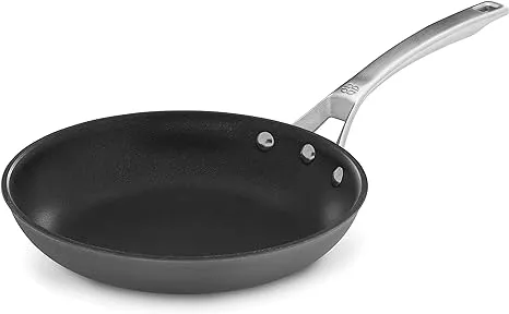 Calphalon Nonstick Frying Pan with Lid and Stay-Cool Handles, Dishwasher and Metal Utensil Safe, PFOA-Free, 12-Inch, Black 