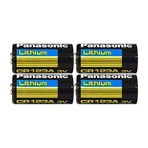 Panasonic Cr123a 3V Lithium Batteries