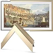 Deco TV Frames Alloy Scoop - Pale Gold Bezel Compatible ONLY with Samsung The Frame TV (50", Fits 2021-2023 Frame TV)Deco TV Frames Alloy Scoop - Pale Gold Bezel Compatible ONLY with Samsung The Frame TV (50", Fits 2021-2023 Frame TV)