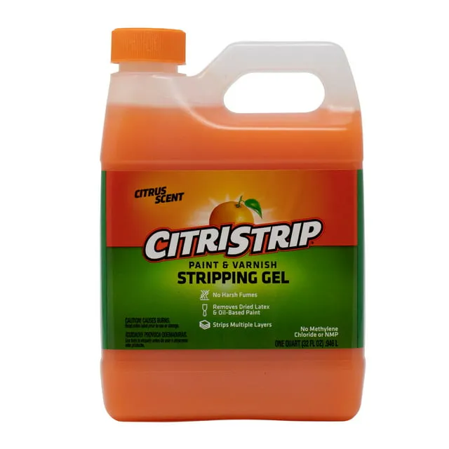 Citristrip® Paint & Varnish Stripping Gel, 1 Quart