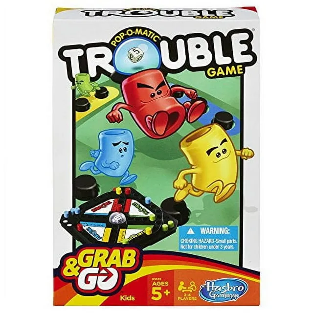 Pop-O-Matic Trouble Grab & Go Game