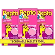 Children's Pepto Upset & Sour Stomach Medicine - Bubblegum Flavor Relief 24 count