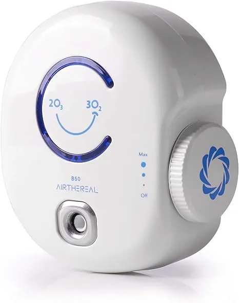 Airthereal Mini Plug-In Ozone Generator Air Purifier, White