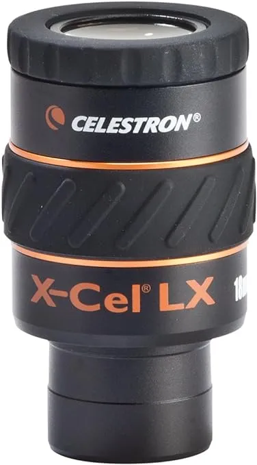 Celestron X-Cel LX Series Eyepiece - 1.25-Inch 18mm 93425,Black