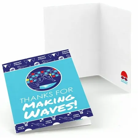 Making Waves - Swim Team - Swimming Party Game Scratch Off Cards - 22 Ct