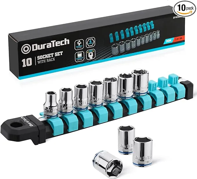 3/8in Drive Metric Socket Set