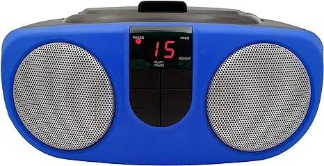 Sylvania Portable CD Boom Box with AM/FM Radio