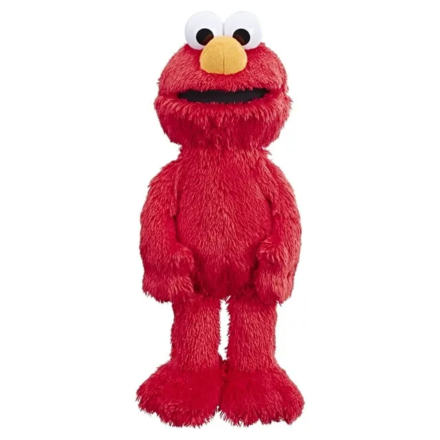 Sesame Street Love to Hug Elmo Talking, Singing, Hugging 14" Plush Toy for Toddlers, Kids 18 Months & Up