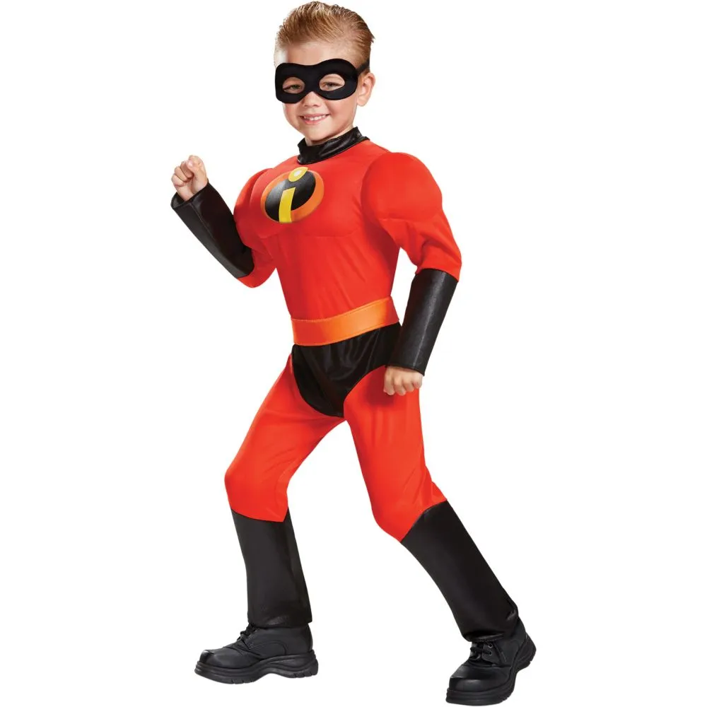 Disguise Disney Incredibles Dash Classic Muscle Toddler Halloween Costume