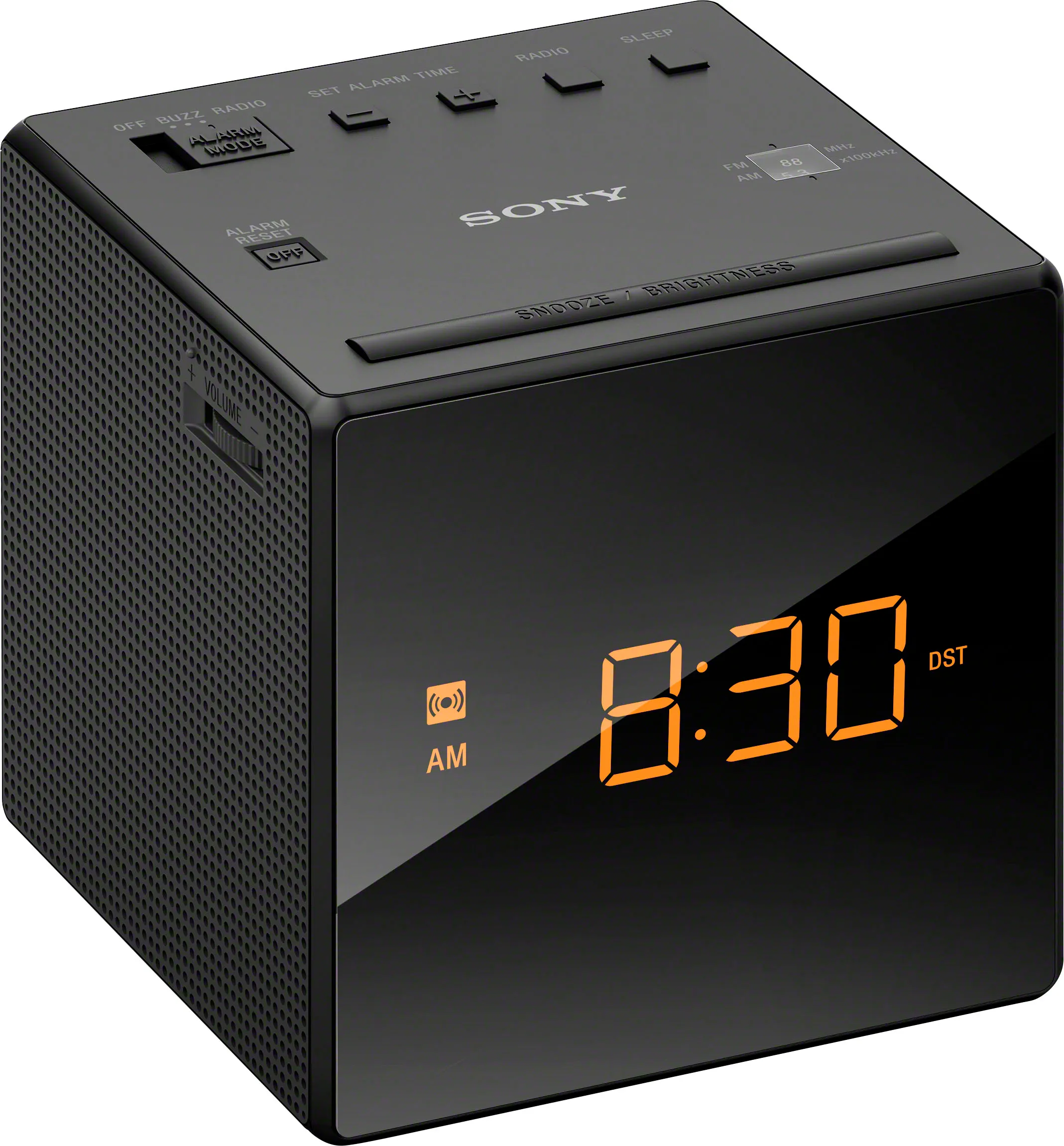 Sony ICF-C1 Alarm Clock Radio LED Black