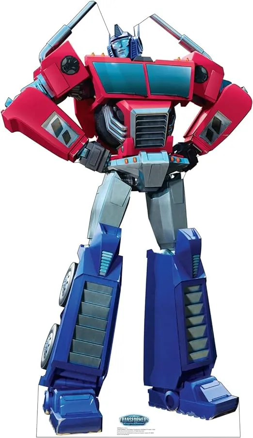 Cardboard People Optimus Prime Cardboard Cutout Standup - Transformers: EarthSpark (TV Series)