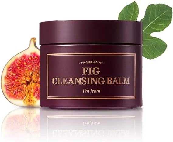 [I'M FROM] Fig Cleansing Balm 100ml, Korean makeup remover, vegan, easy to rinse off, Fig oil water 7.8%, Makeup Meltaway, makeup melting balm to oil