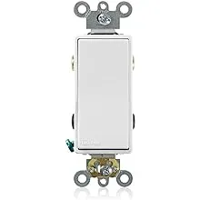 Leviton 5624-2W 4-Way Decora Plus Rocker Switch