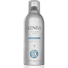 Kenra Dry Volume Burst 3 | Instant Volume Hairspray | Soft Hold Volumizing Spray | Dry Application | All Hair Types