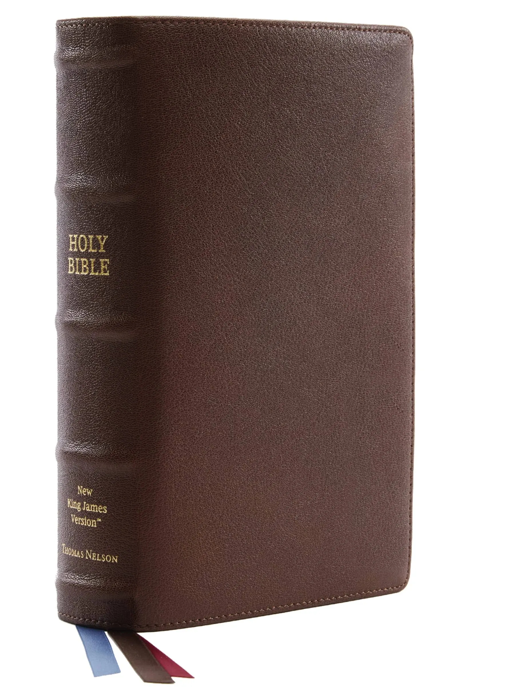 NKJV Single-Column Reference Bible [Brown] [Book]