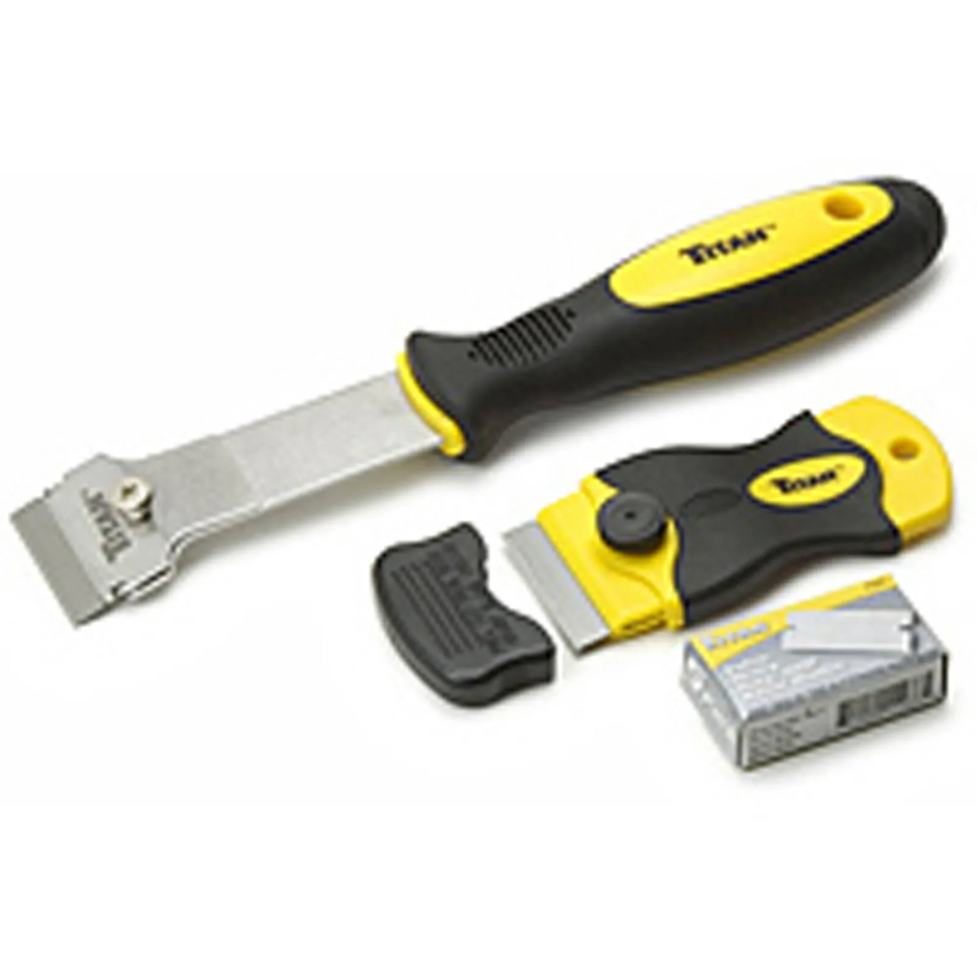 Titan 17002 2-Piece Multi-Purpose and Mini Razor Scraper Set