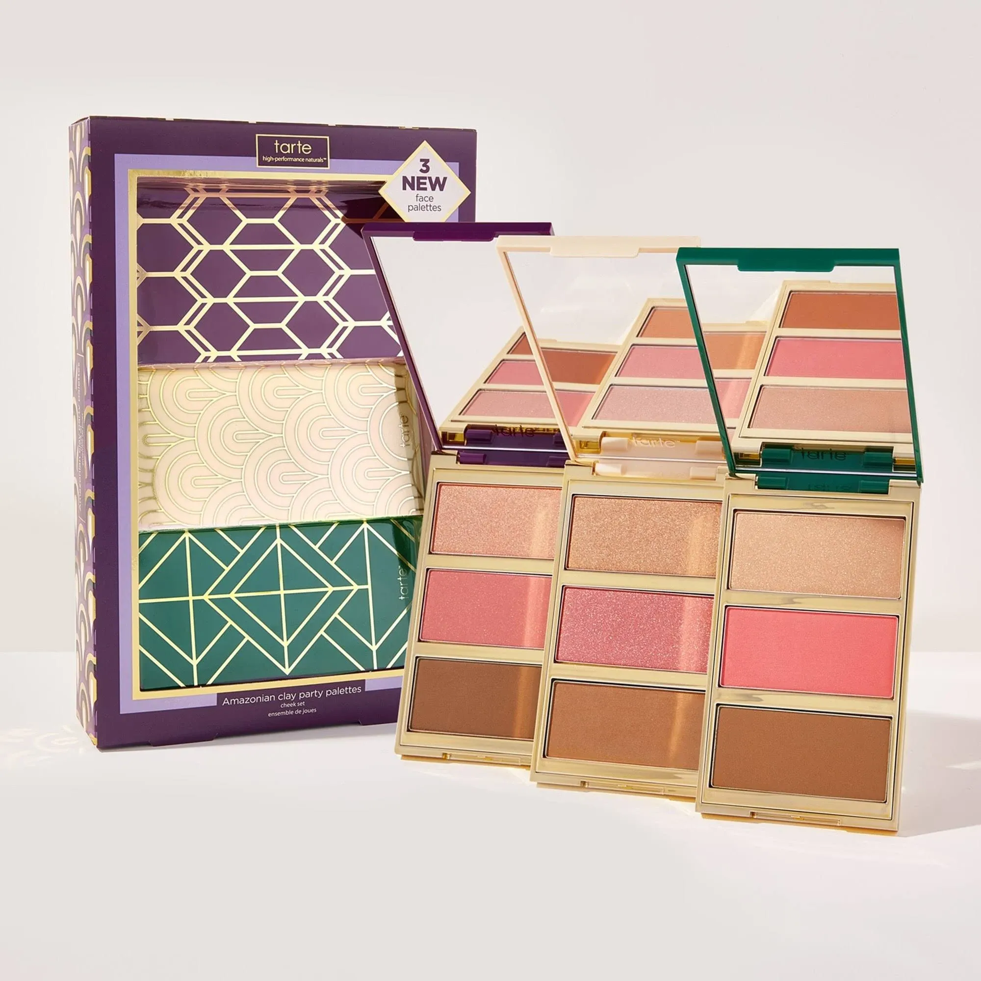 tarte Amazonian clay party palette cheek set