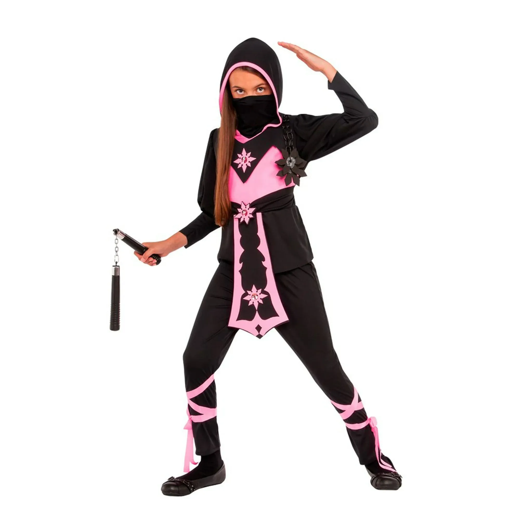 Pink Crystal Ninja Child Costume