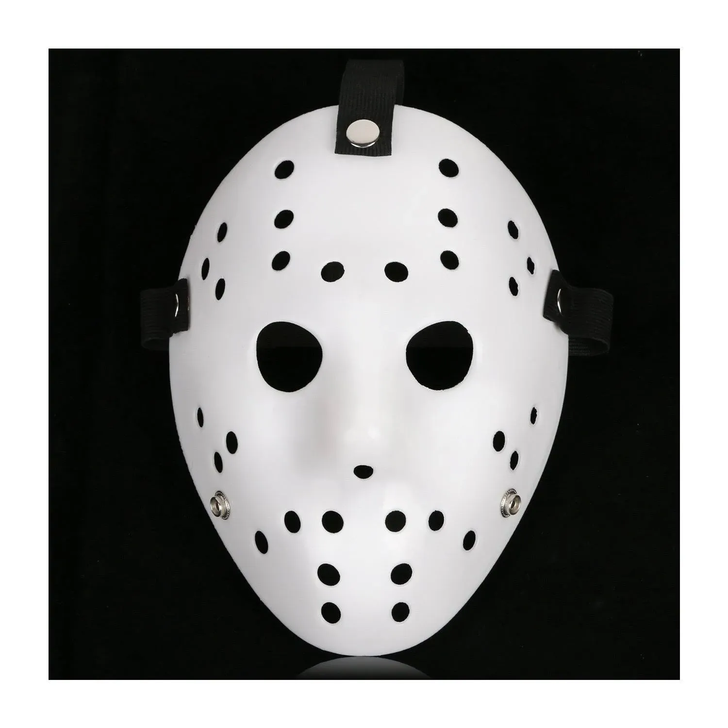 Friday the 13th Jason Halloween Cosplay Adult White Hockey Mask