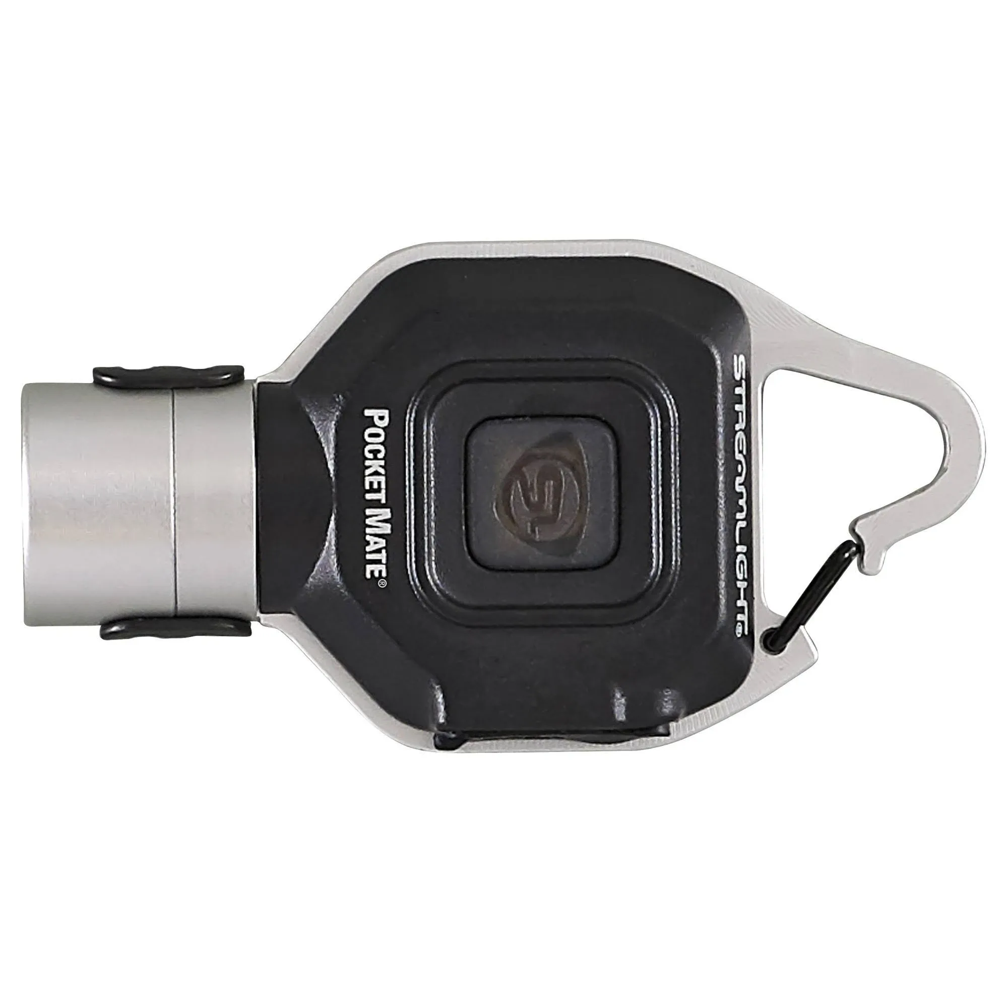 Streamlight 73300 Pocket Mate 325-Lumen Keychain/Clip-on USB Rechargeable Flashlight, Silver