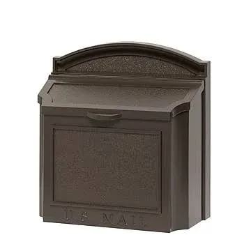 Whitehall Wall Mailbox - Black