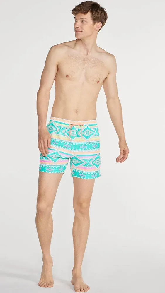 Chubbies Men's Swim Trunks 5.5" Stretch, The en Fuegos / X-Large