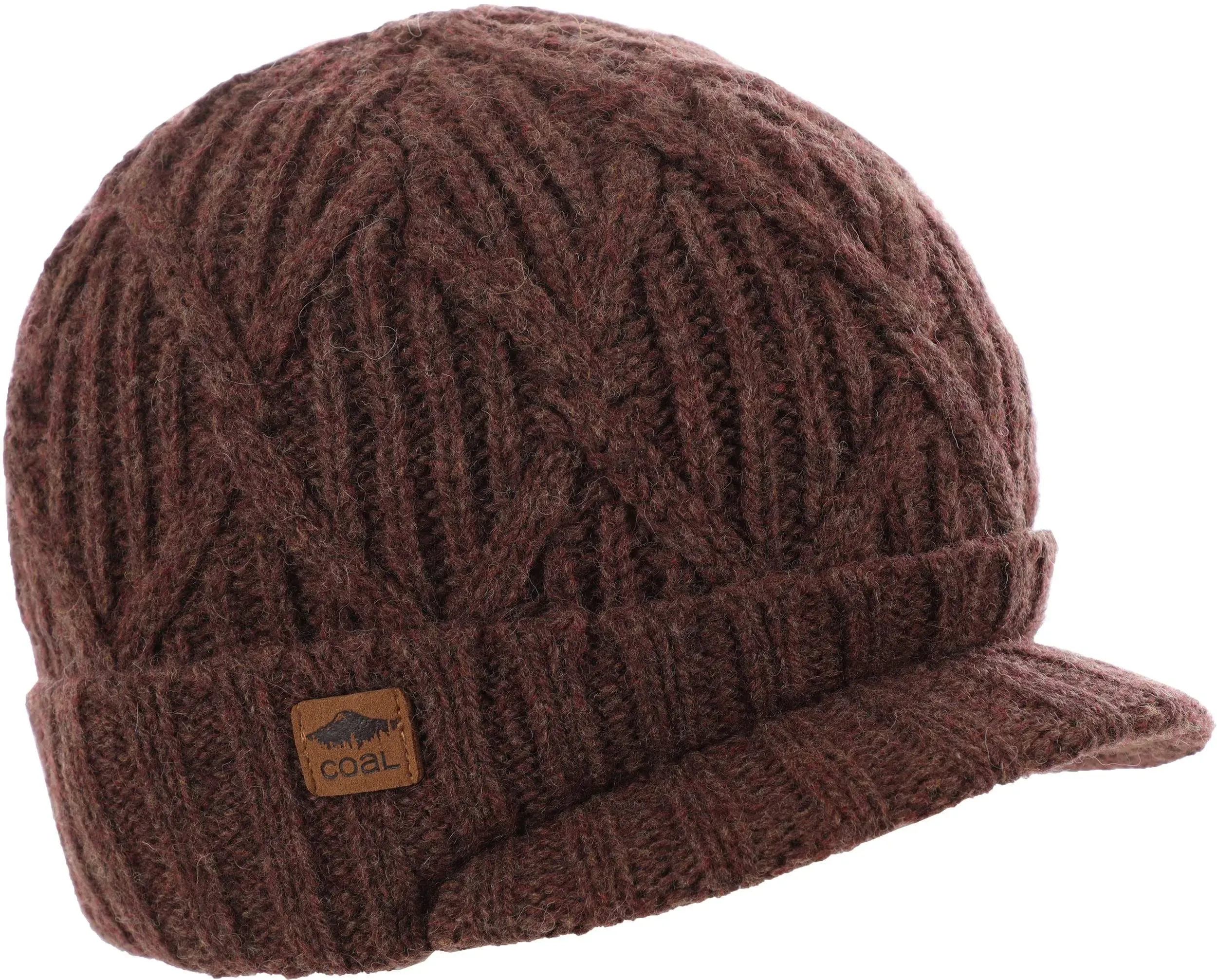 Coal Yukon Brim Beanie - Light Brown