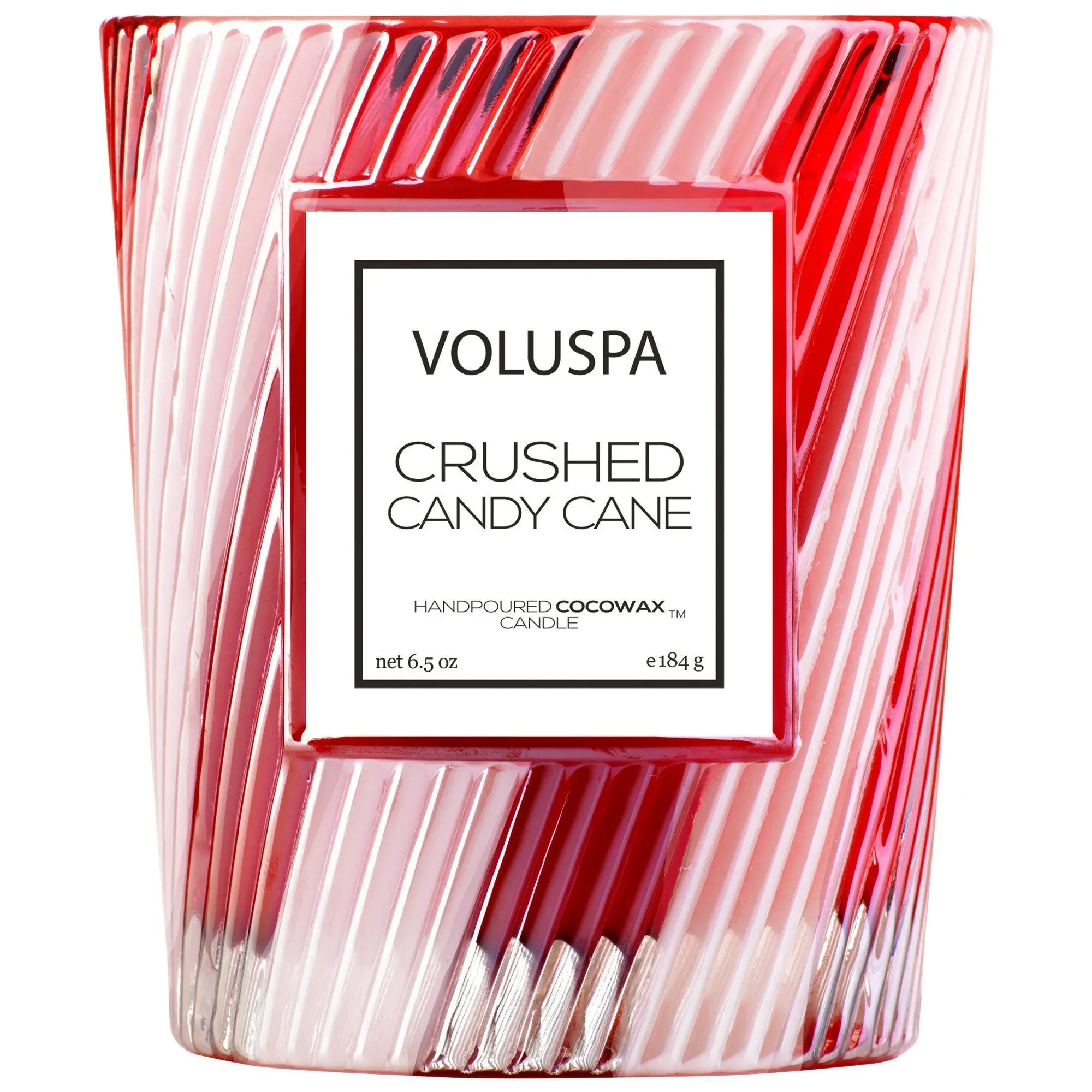 Voluspa Crushed Candy Cane Classic Candle