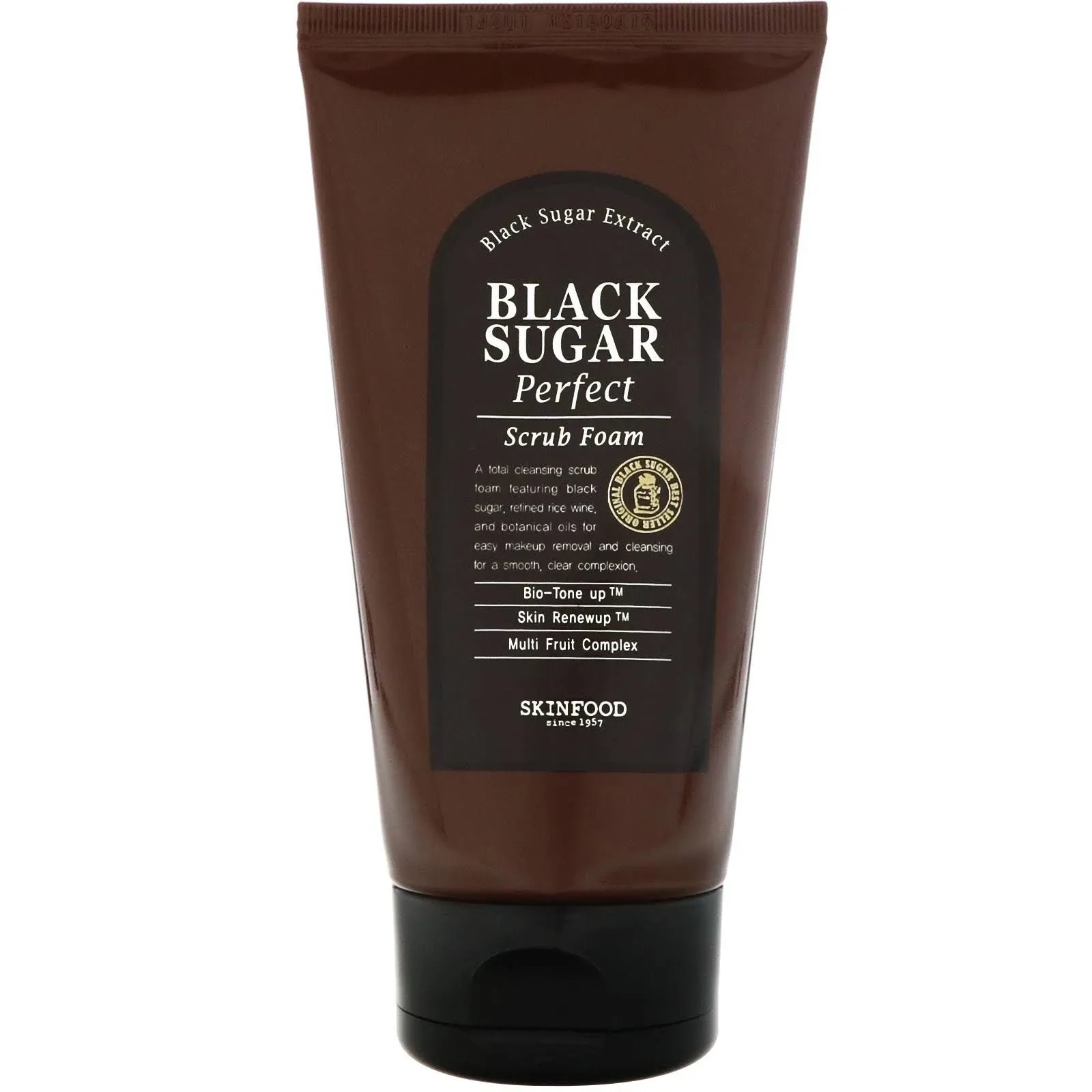 Skinfood Black Sugar Perfect Scrub Foam 180g 6.34 oz   US Seller  SEALED