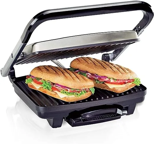 Hamilton Beach - Panini Press Gourmet Sandwich Maker