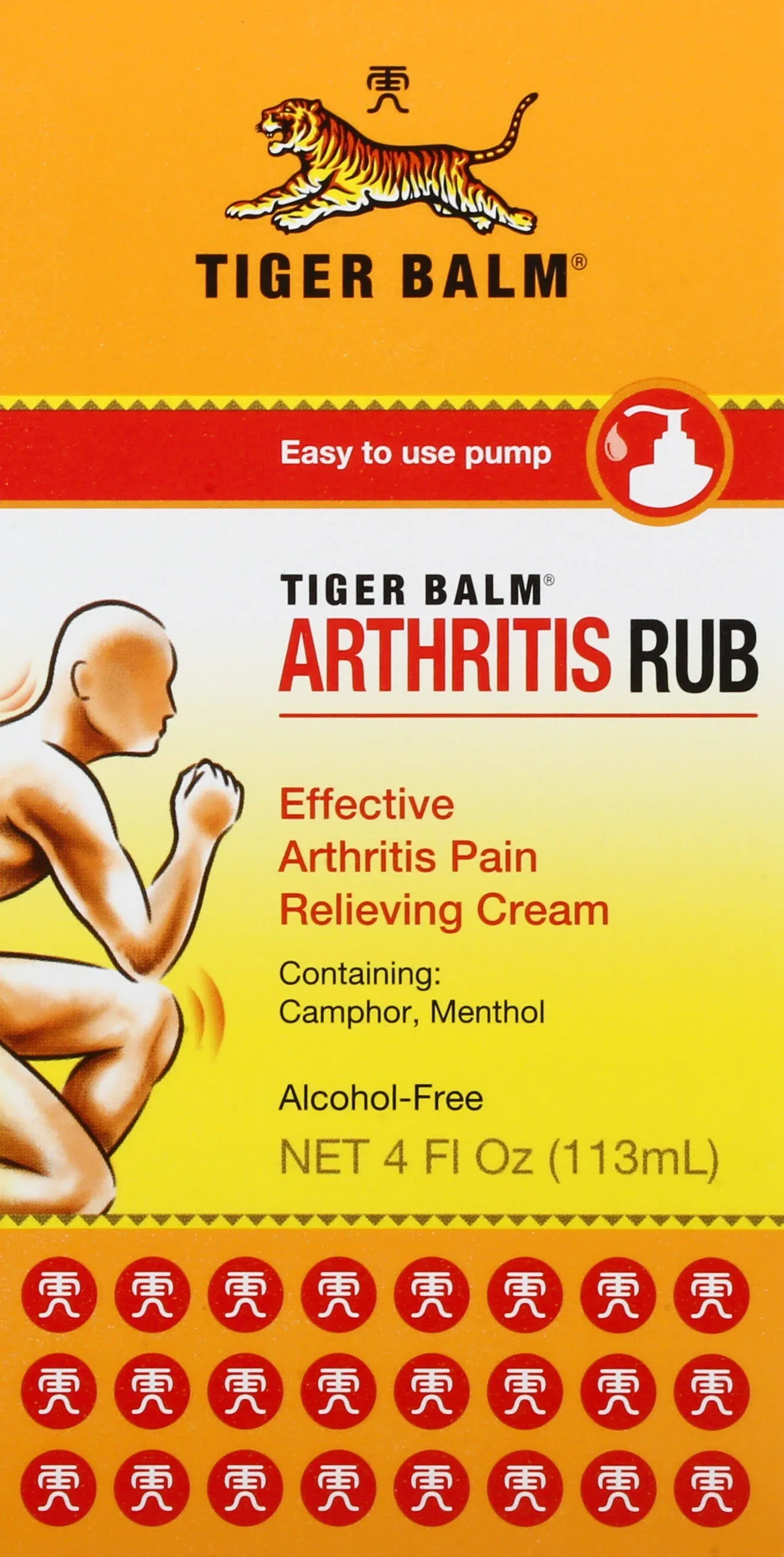 Tiger Balm Arthritis Rub - 4 fl oz