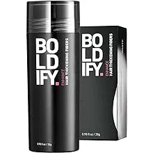 Boldify Hair Building Fibers for Thinning Hair (White)