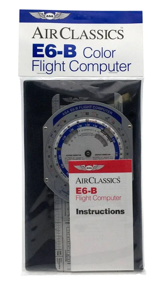 ASA Color E6B Flight Computer