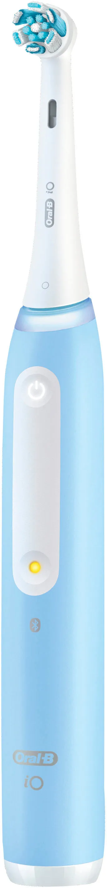 Oral-B iO Series 4 Electric Toothbrush with (1) Brush Head, Rechargeable, Icy Blue