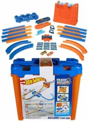 Hot Wheels Track Builder Deluxe Stunt Box