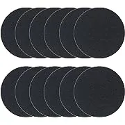 12-Pack HQRP Charcoal Filters for Compost Bucket 7.25&#034; Round Compost Bin Filter